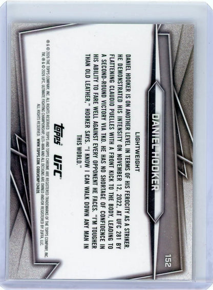 Daniel Hooker 2026 Topps Chrome UFC Orange Mini Diamonds Refractor (Mega Exclusive) #'d 20/25