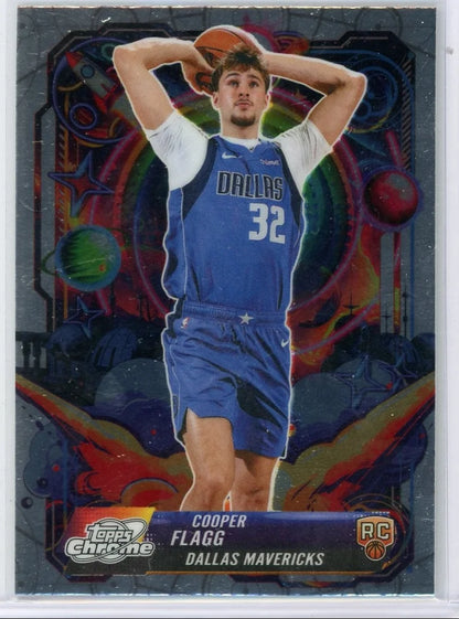 Cooper Flagg 2025-26 Topps Cosmic Chrome Propulsion Rookie Card