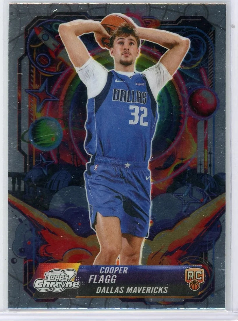 Cooper Flagg 2025-26 Topps Cosmic Chrome Propulsion Rookie Card