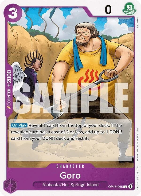 Goro (OP15-065) (Adventure on Kami's Island) (OP15-EB04)