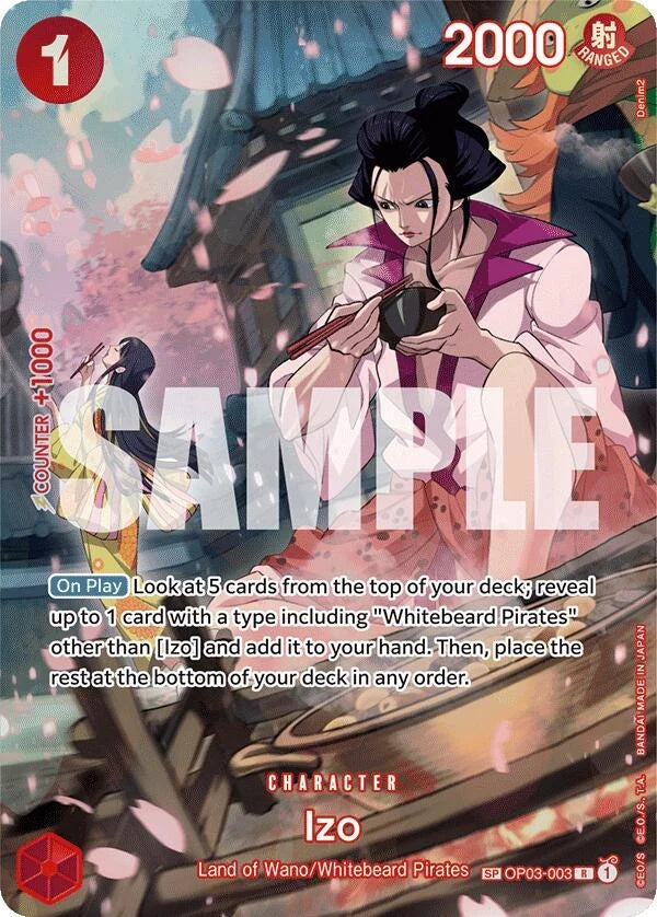 Izo (SP) (OP03-003) (500 Years in the Future) (OP07)