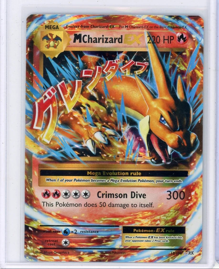 Mega Charizard Y EX Pokémon XY Evolutions Ultra Rare #13/108
