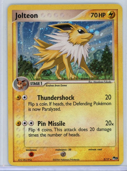 Jolteon Pokemon POP Series holo #3/17