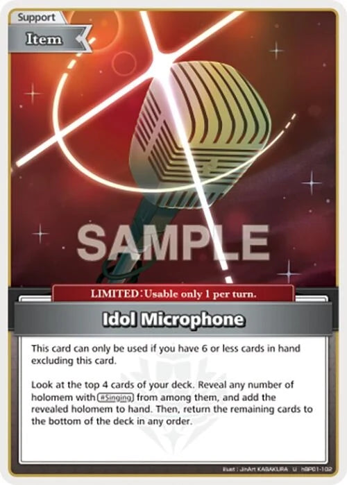 Idol Microphone (U) (hBP01-102) (Blooming Radiance) (BP01E)
