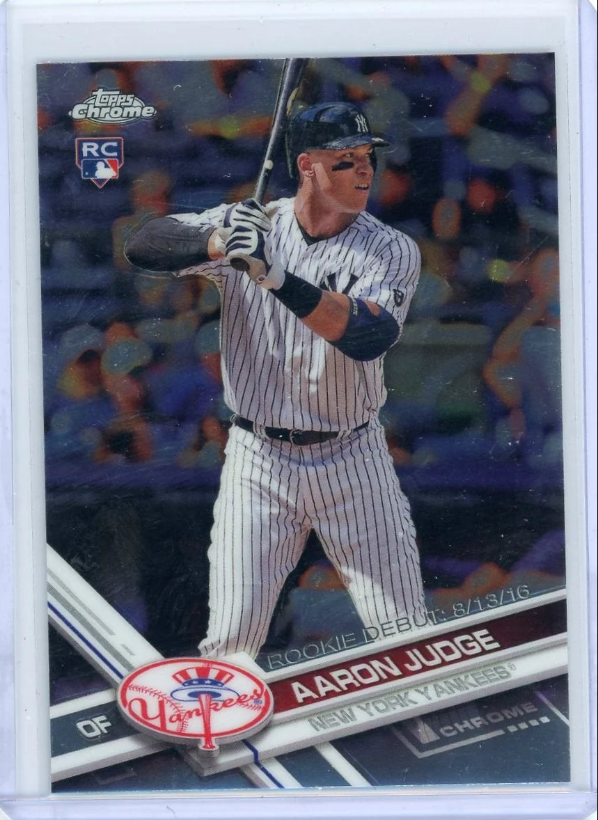 Aaron Judge 2017 Topps Chrome Update Rookie #HMT50