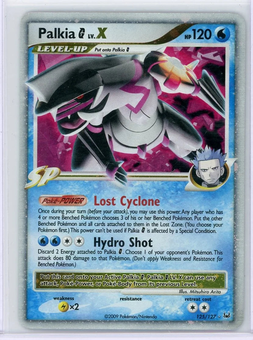 Palkia Lv. X 2009 Pokemon Platinum #125/127 MP/HP