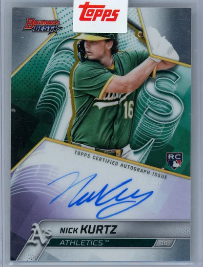 Nick Kurtz 2025 Bowman's Best of '25 Auto RC