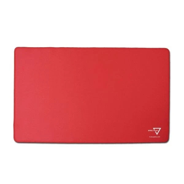 Playmat Monochrome with Stitched Edging - Red