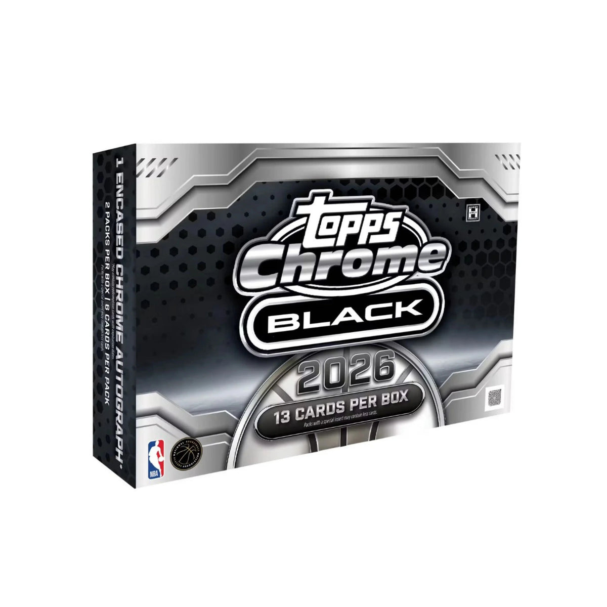 2025-26 Topps Chrome Black Basketball Hobby Box