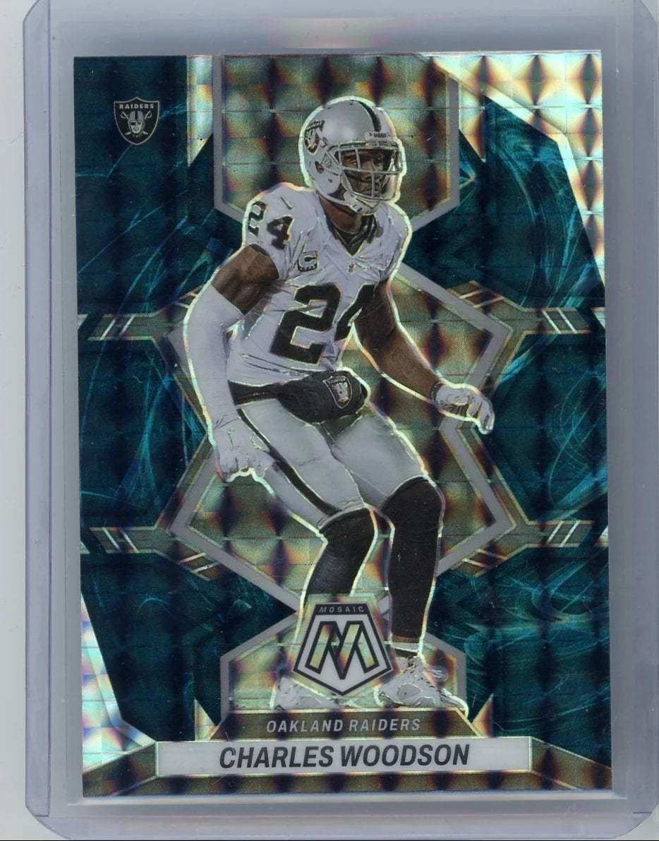 Charles Woodson 2022 Panini Mosaic Genesis SSP Case hit