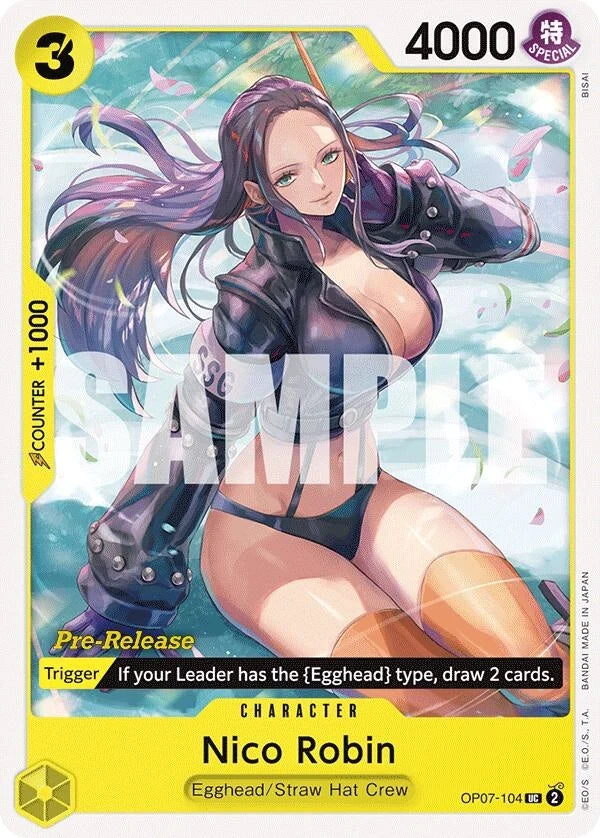 Nico Robin (OP07-104) (500 Years in the Future Pre-Release Cards) (OP07 PRE)