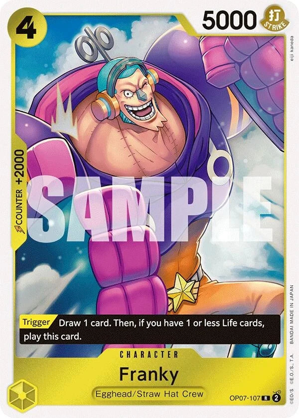 Franky (OP07-107) (500 Years in the Future) (OP07)