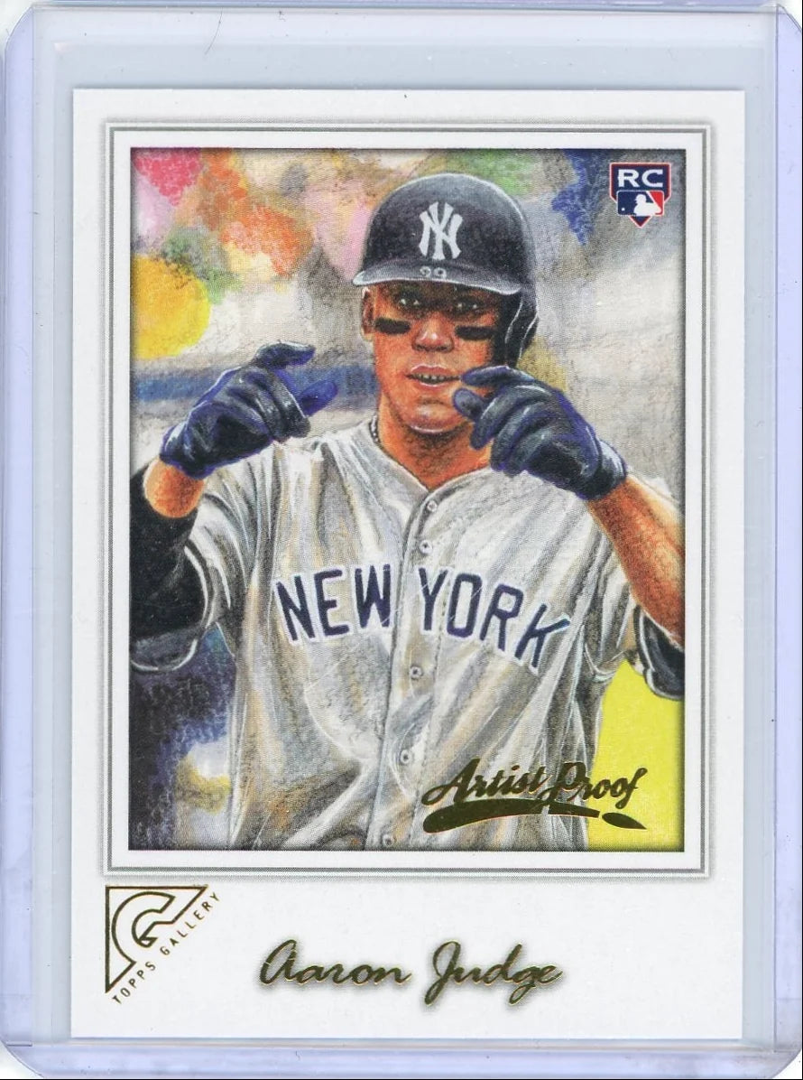 Aaron Judge 2017 Topps Gallery Artist Proof RC