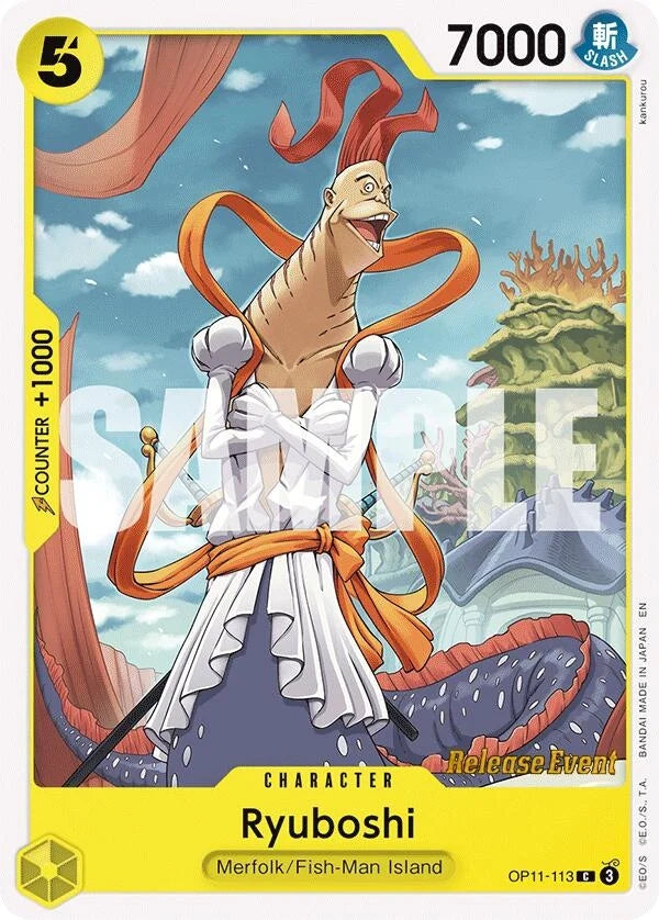 Ryuboshi (OP11-113) (A Fist of Divine Speed Release Event Cards) (OP11 RE)