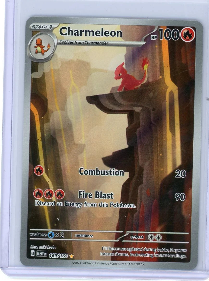 Charmeleon Pokémon 151 Illustration Rare #169/165