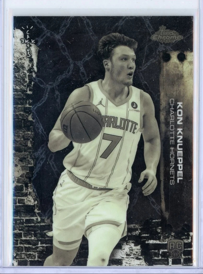 Kon Knueppel 2025-26 Topps Chrome X Cactus Jack RC #64