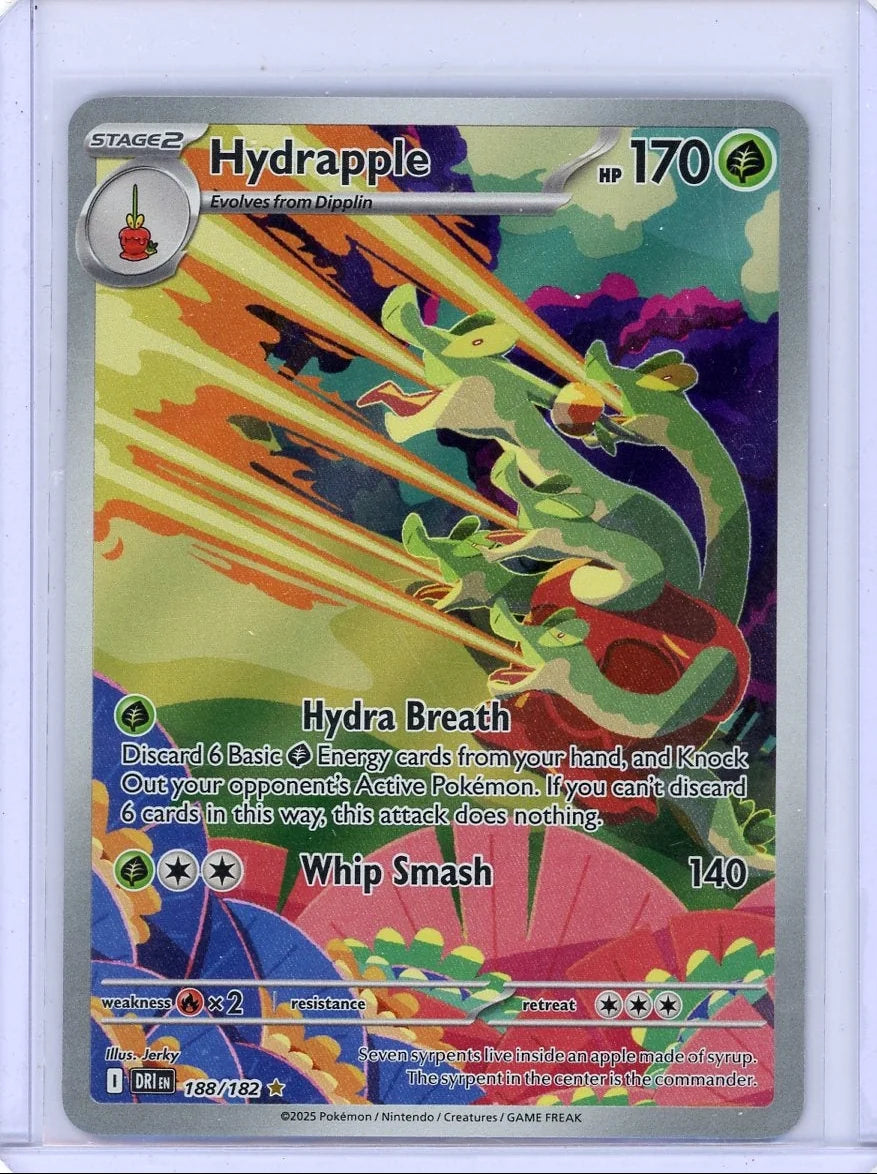 Hydrapple Pokémon Destined Rivals Illustration Rare #188/182