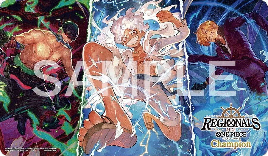 One Piece Card Game: 2025 Regional Champion Playmat