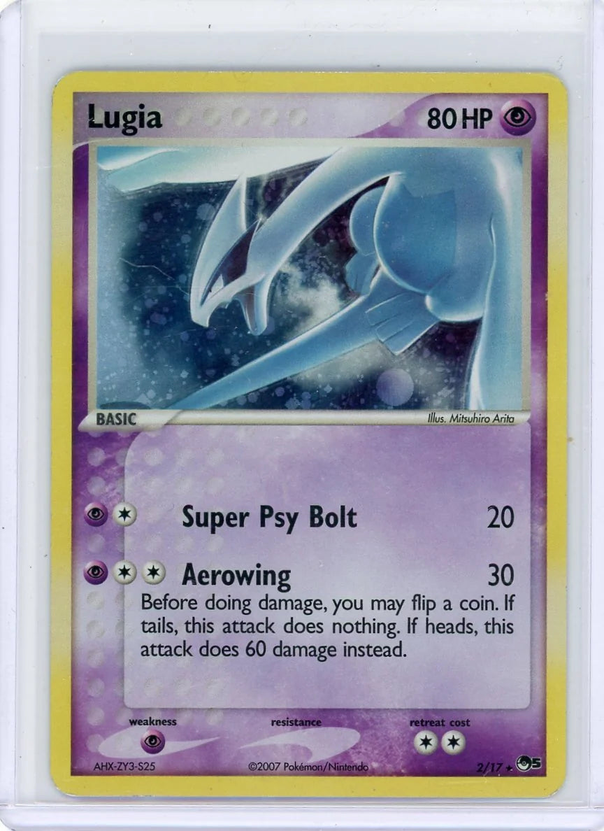 Lugia Pokémon POP Series 5 Holo #2/17 (MP)