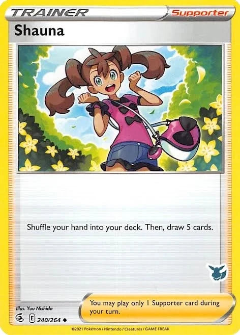 Shauna - 240/264 (Eevee Stamped) (240/264) (Battle Academy 2022) (BA22)