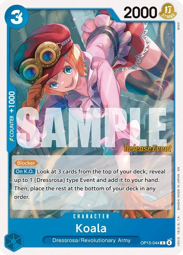 Koala (OP15-044) (Adventure on Kami's Island Release Event Cards) (OP15 RE)