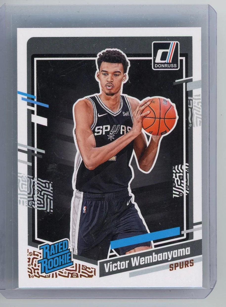 Victor Wembanyama 2023-24 Panini Donruss Rated Rookie No.220