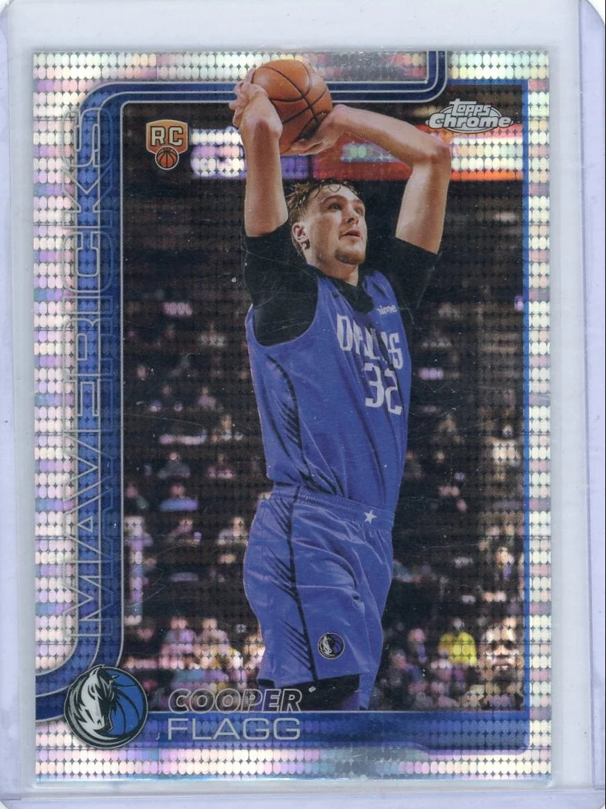 Cooper Flagg 2025-26 Topps Chrome Pulsar Refractor RC