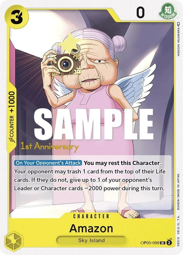 Amazon (OP05-099) (Awakening of the New Era: 1st Anniversary Tournament Cards) (OP05 ANN)