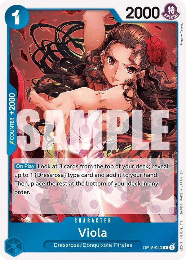Viola (OP15-040) (Adventure on Kami's Island) (OP15-EB04)