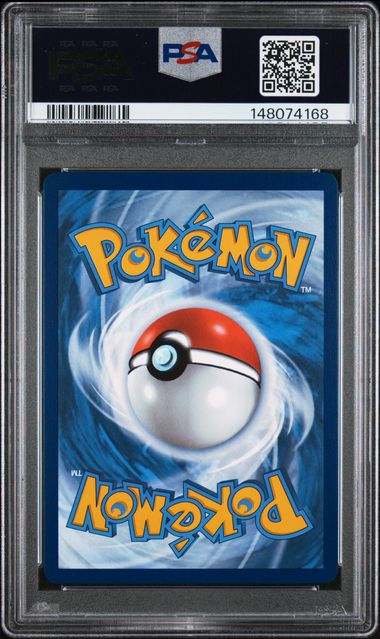 Eevee 2025 Pokemon Prismatic Evolutions Master Ball reverse holo #074/131 PSA 9