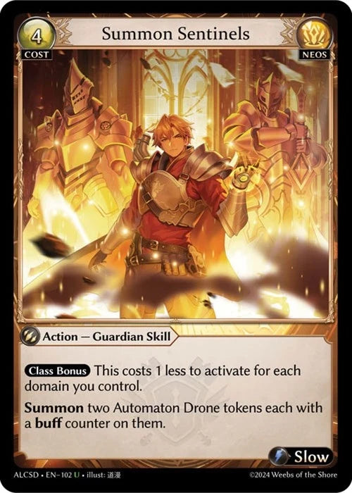 Summon Sentinels (102) (Alchemical Revolution Starter Decks) (ALCSD)