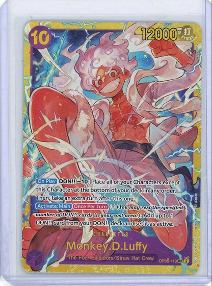 Monley.D.Luffy One Piece Awakening of the New Era Secret Rare #OP05-119