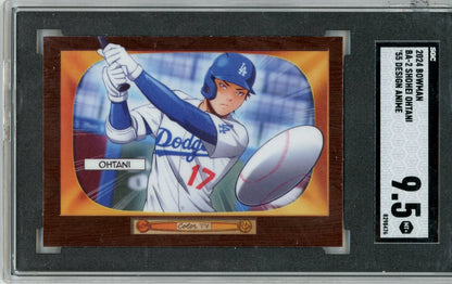 Shohei Ohtani 2024 Bowman 1955 Anime Design SGC 9.5