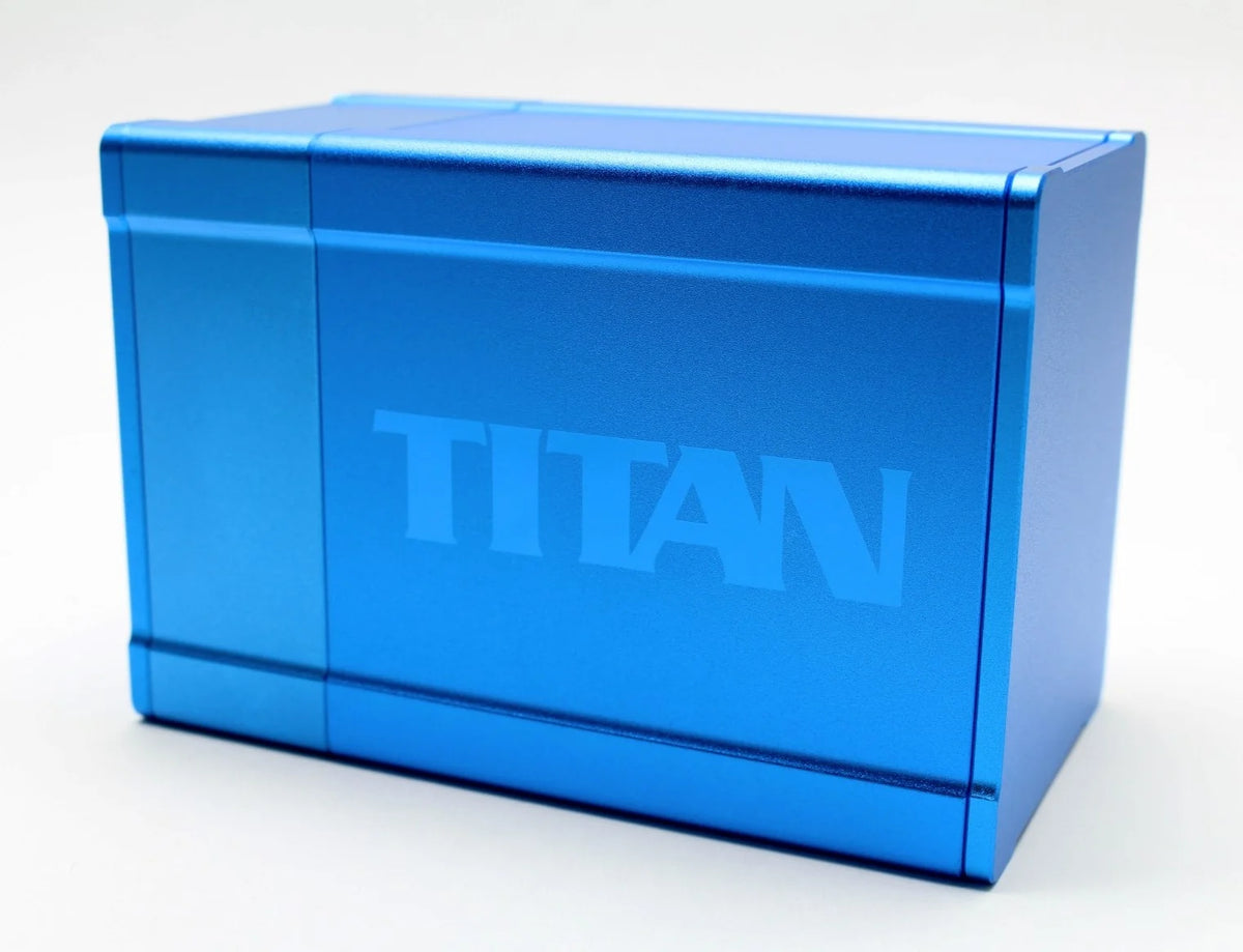 TITAN Deck Box - Solid Blue