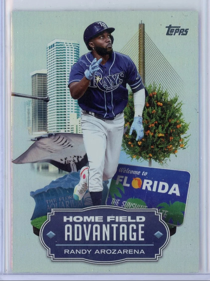 Randy Arozarena 2023 Topps Update Series Home Field Advantage SSP
