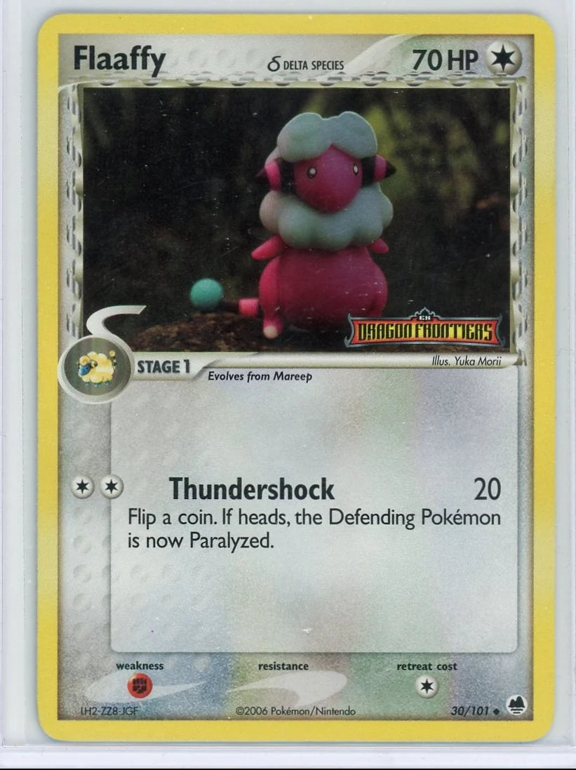 Flaaffy Pokémon Dragon Frontiers Reverse Holo #30/101 (LP)