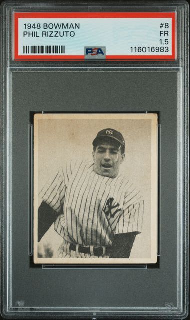 Phil Rizzuto 1948 Bowman #8 PSA 1.5