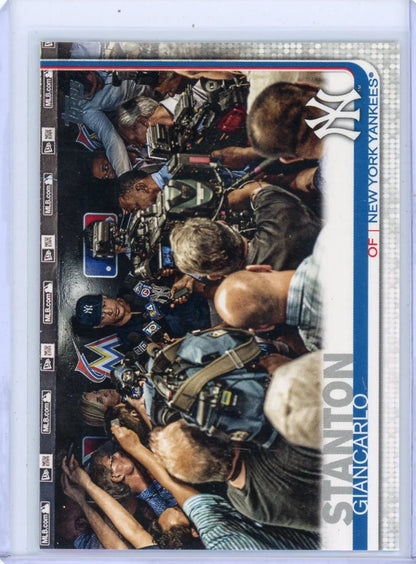 Giancarlo Stanton 2019 Topps Series 2 Image Variation