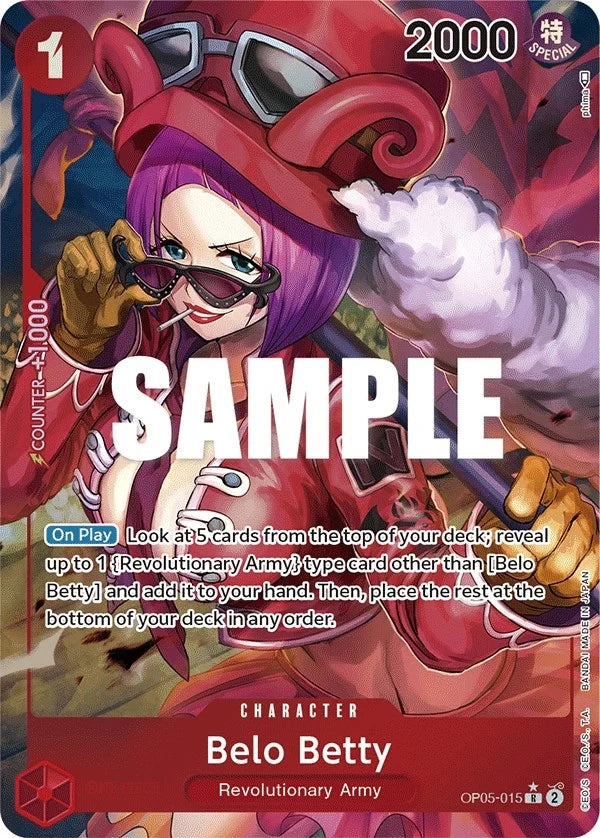 Belo Betty (015) (Alternate Art) (OP05-015) (Awakening of the New Era) (OP05)