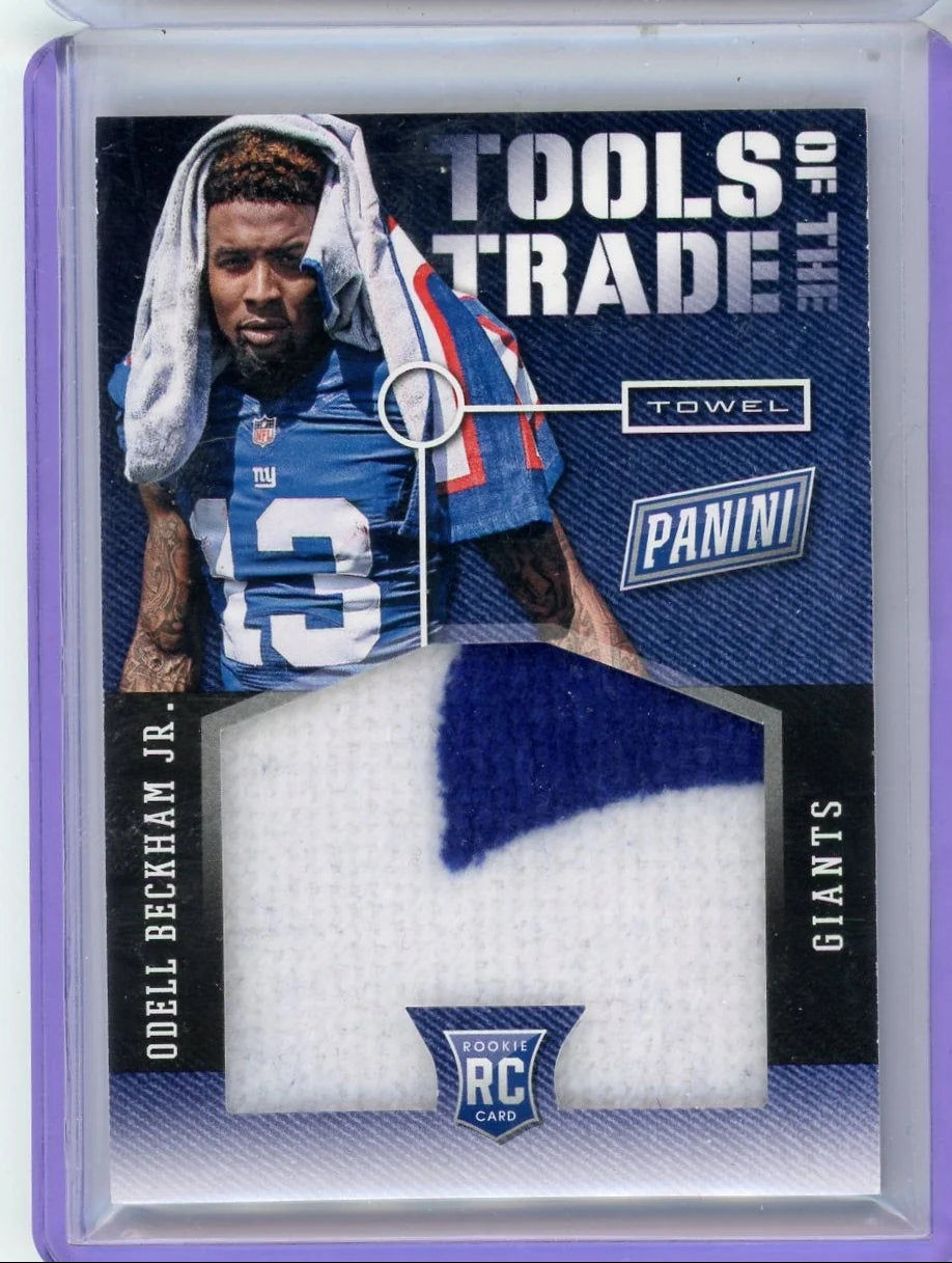 Odell Beckham Jr. 2014 Panini The National Tools Of The Trade Rookie Towel