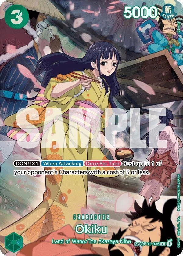 Okiku (SP) (OP01-035) (500 Years in the Future) (OP07)
