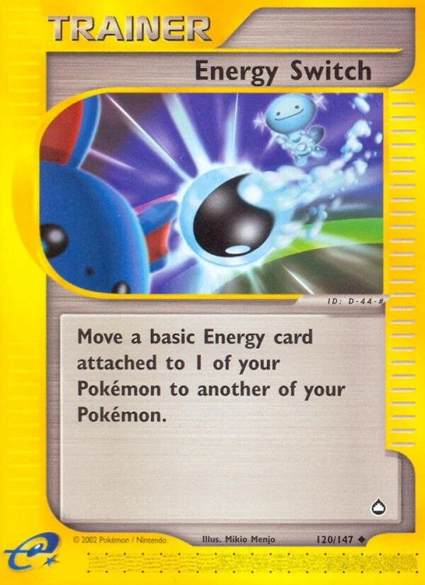 Energy Switch (120/147) (Aquapolis) (AQ)