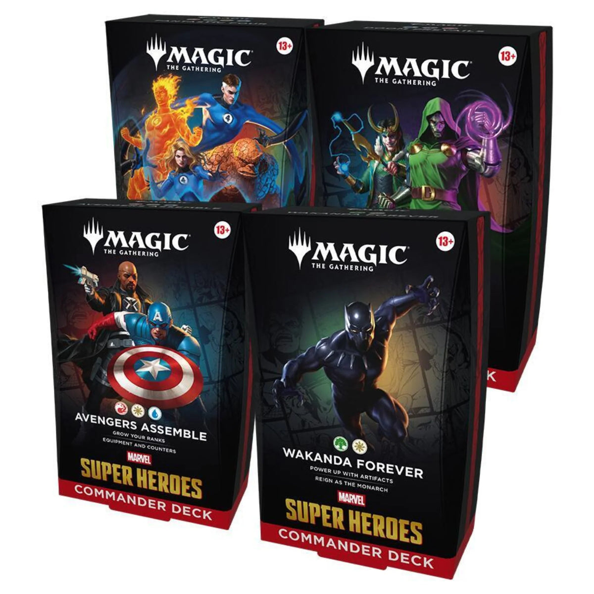 MTG: Marvel Super Heroes Scene Commander Deck (ONE DECK - VARIETY)
