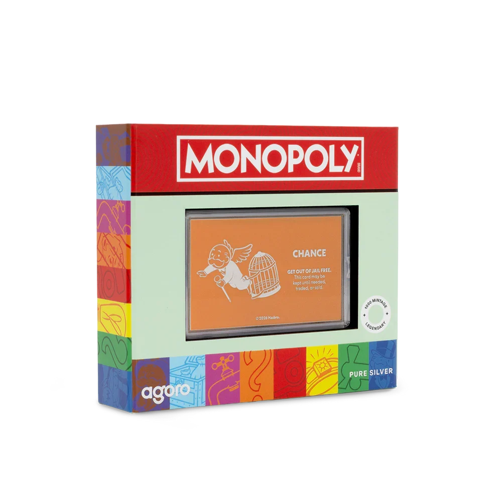 Monopoly Get Out of Jail Free Coin - New Zealand Mint