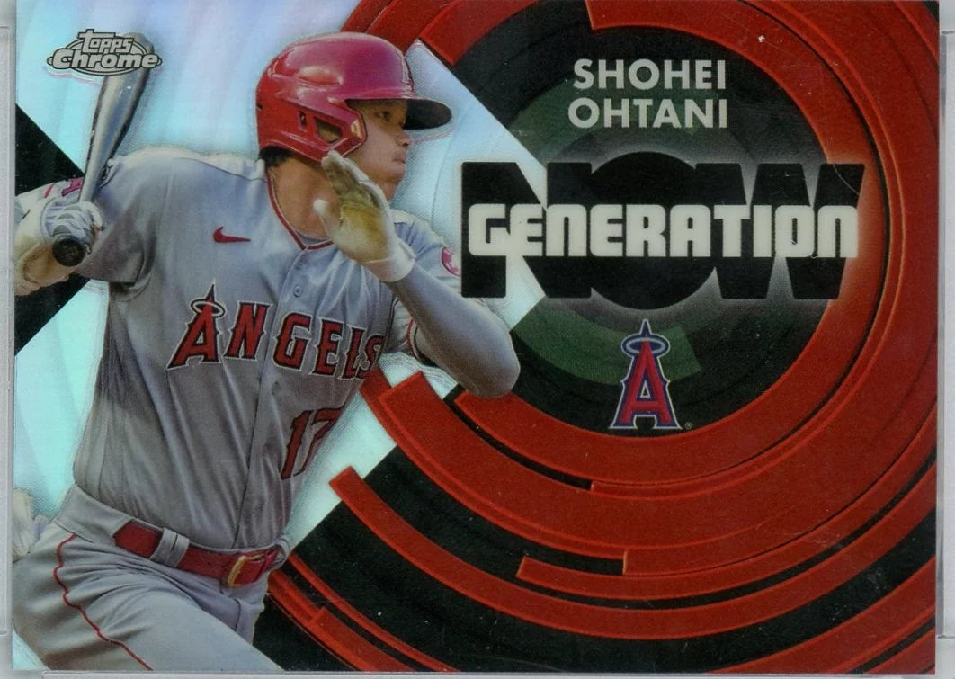 Shohei Ohtani 2022 Topps Chrome Generation Now insert #GNC-5