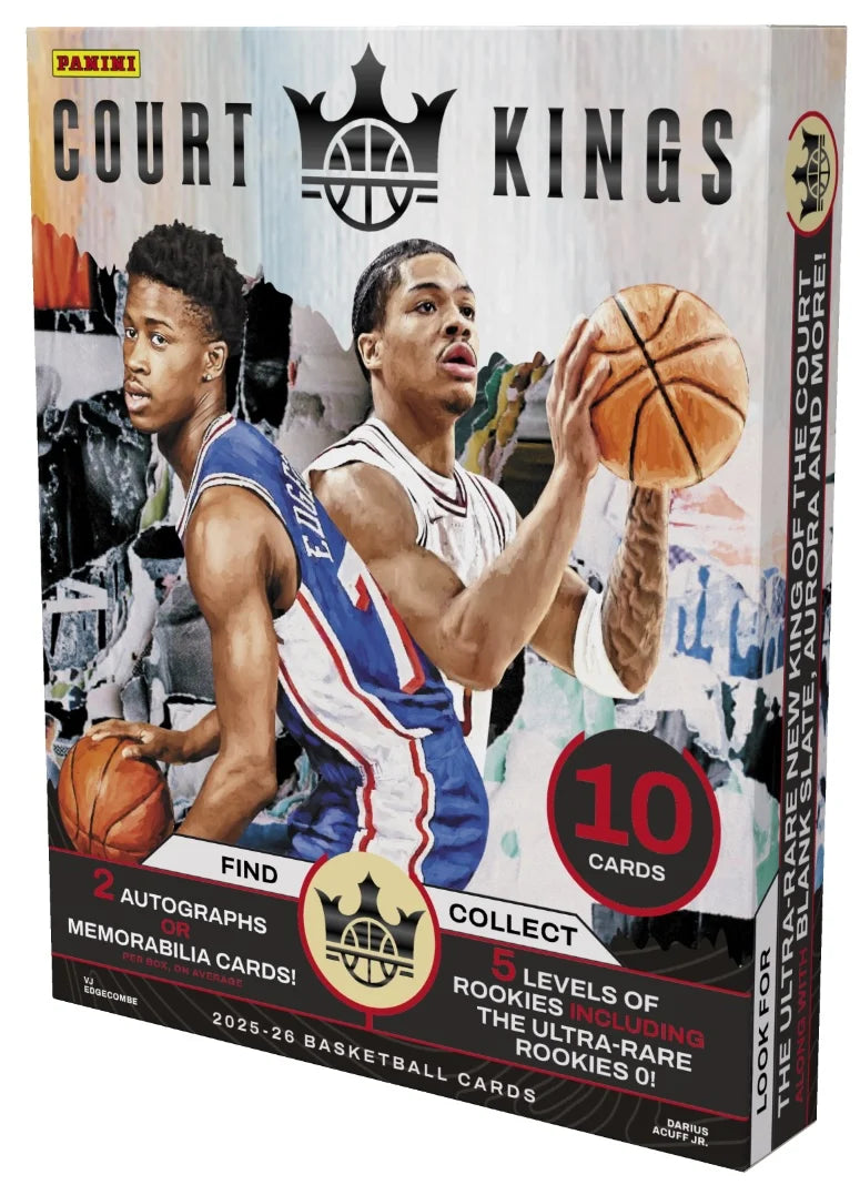2025-26 Panini Court Kings Basketball Hobby 16 Box Case