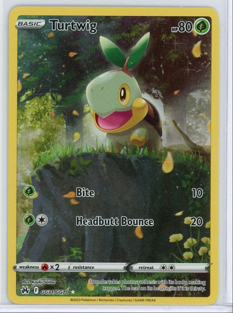 Turtwig Pokémon Crown Zenith Galarian Gallery #GG33/GG70