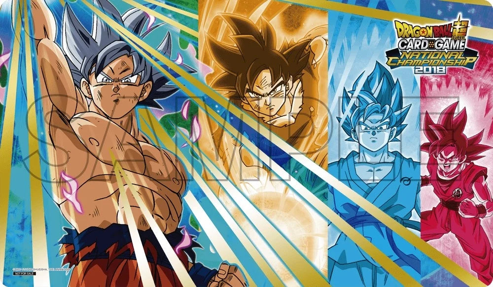 Dragon Ball Super: National Championship August 2018 - Top Playmat