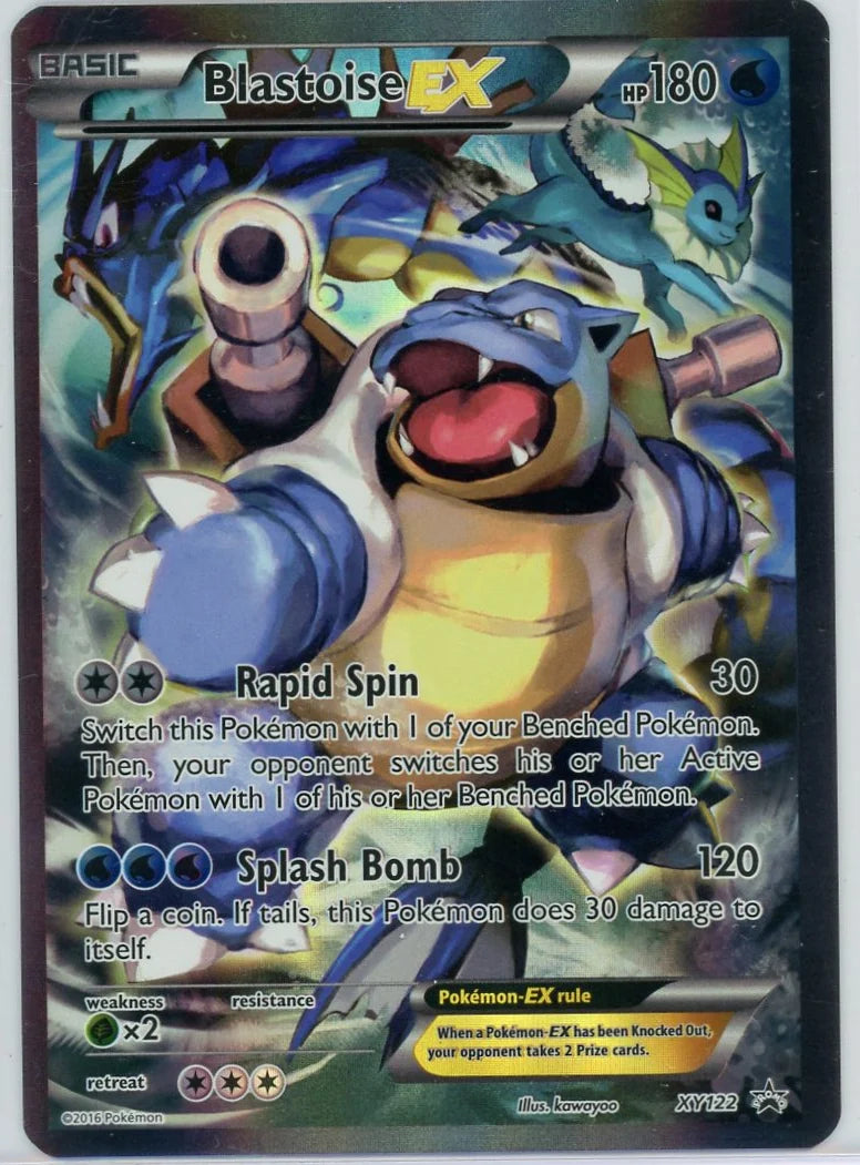 Blastoise EX 2016 Pokemon XY Promo #XY122 LP/NM