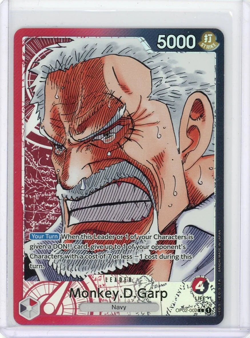 Monkey D. Garp One Piece Paramount War Alt. Art OP02-002